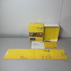 Rosetta Stone: Spanish/Espanol • Level 1-4 Set W Application Disk‎ NO HEADPHONE